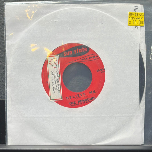 USED VINYL: The Penguins “Believe Me” 7"