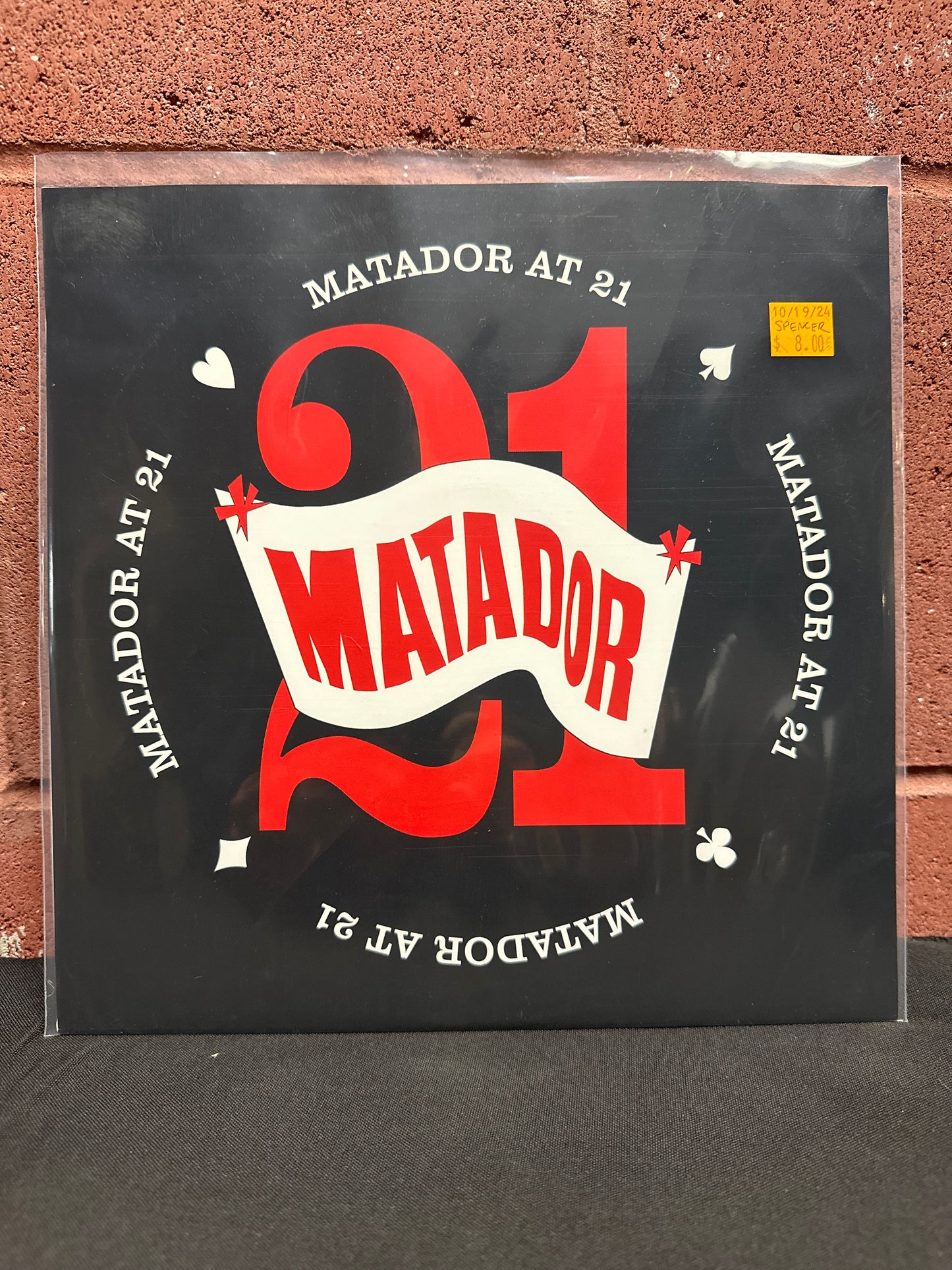 Used Vinyl:  Jon Spencer With Yo La Tengo / The Llaf ”Matador At 21 (Young Suave Bold Rocker)” 10"