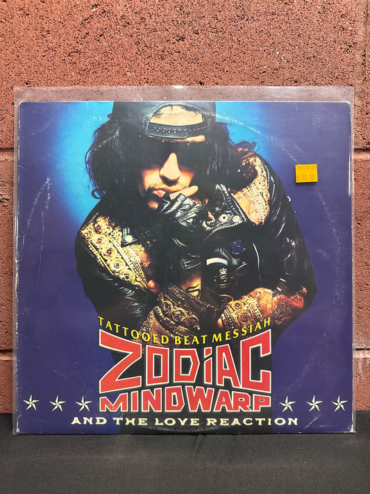 Used Vinyl:  Zodiac Mindwarp And The Love Reaction ”Tattooed Beat Messiah” LP