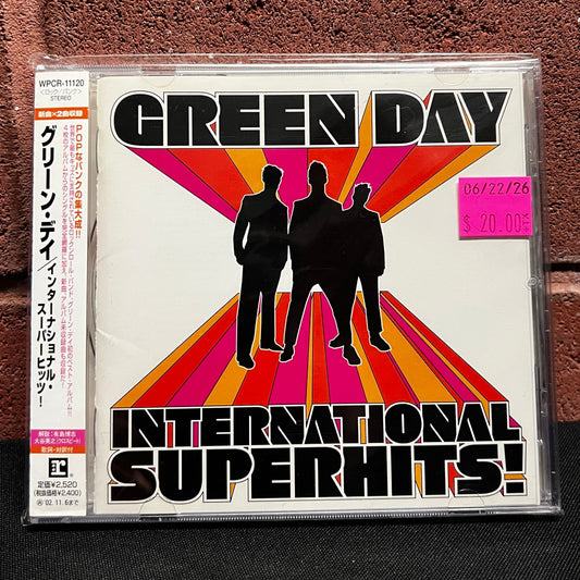 Used CD: Green Day "International Superhits!" CD (2002 Japanese Press w/ Sticker!)