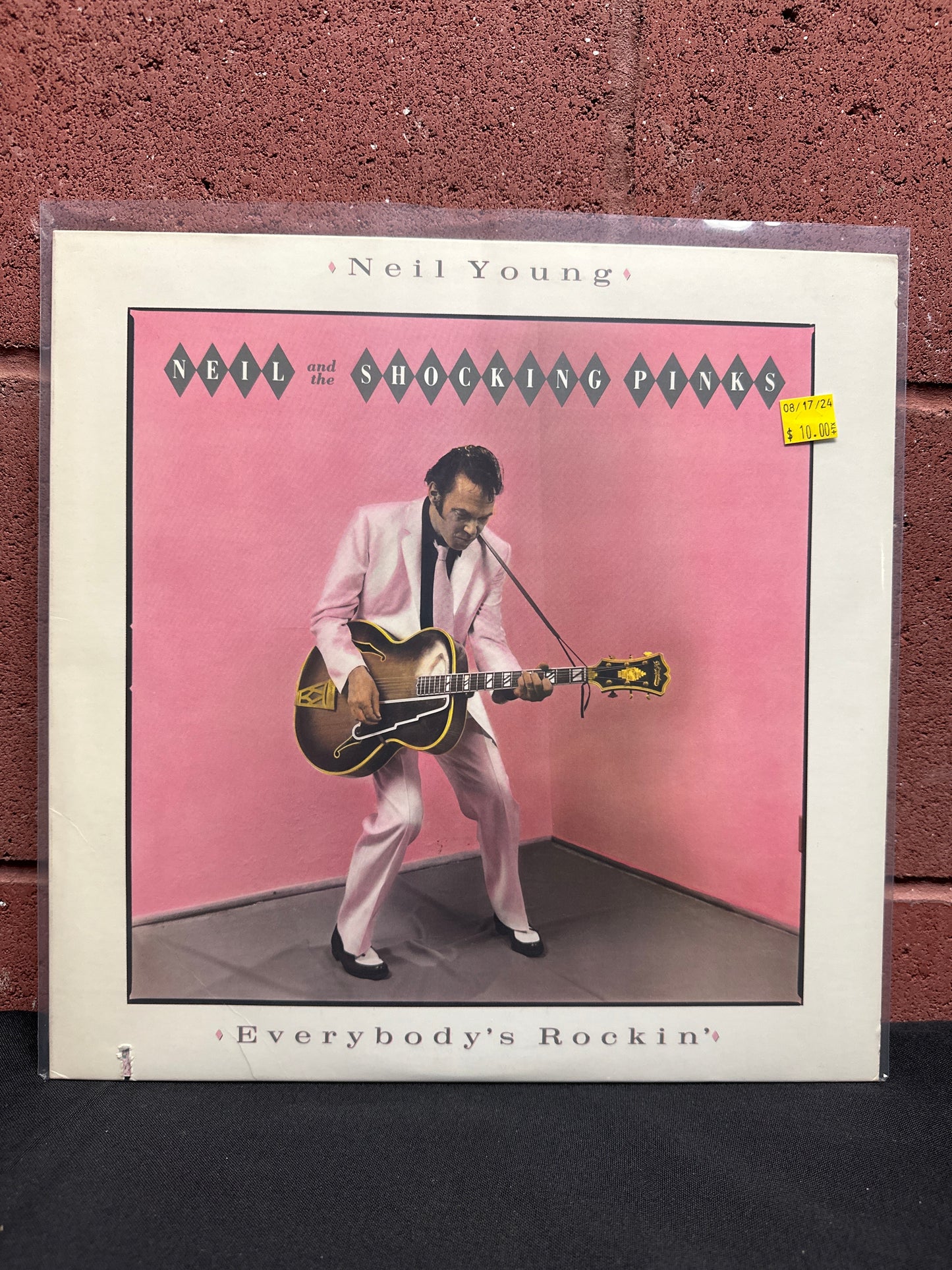 Used Vinyl:  Neil Young & The Shocking Pinks ”Everybody's Rockin'” LP