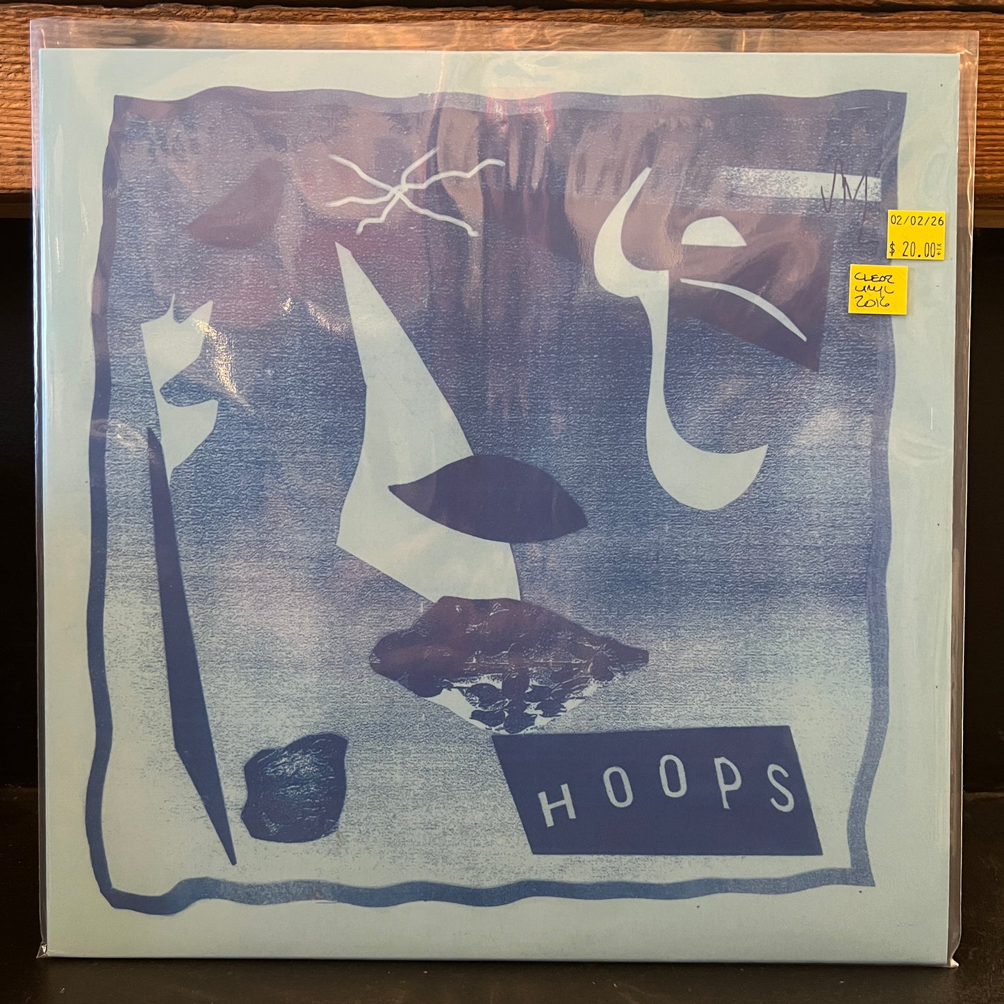 Used Vinyl: Hoops "S/T" LP (2016 Press - Clear Vinyl)
