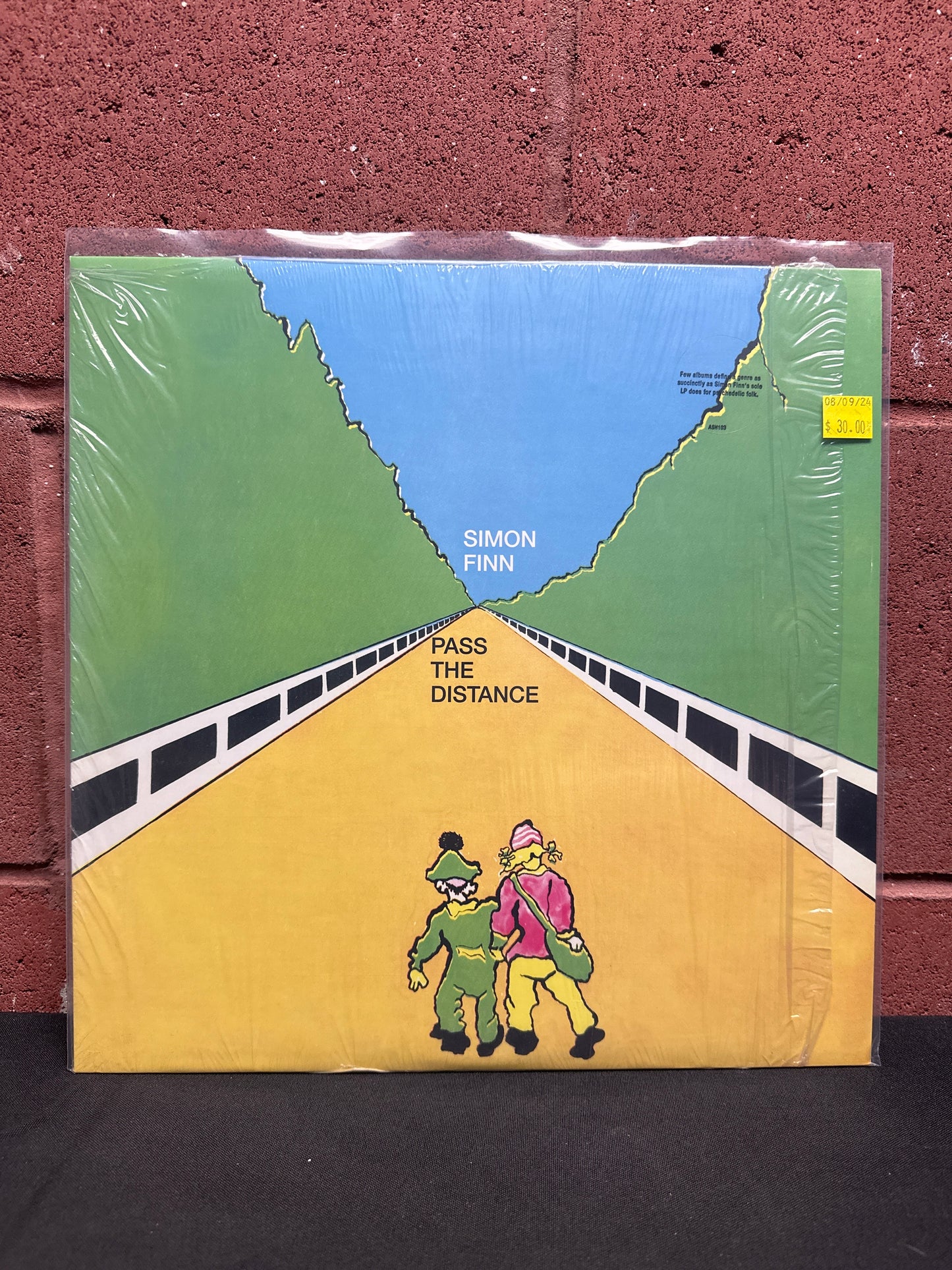 Used Vinyl:  Simon Finn ”Pass The Distance” LP