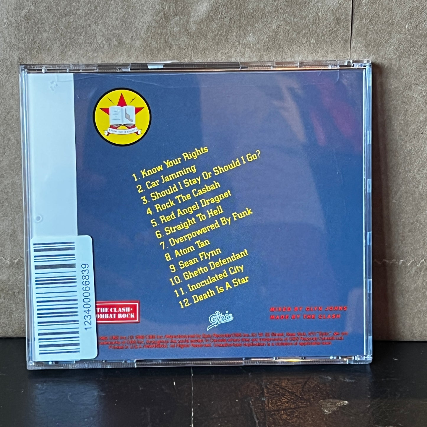 Used CD: The Clash "Combat Rock" CD