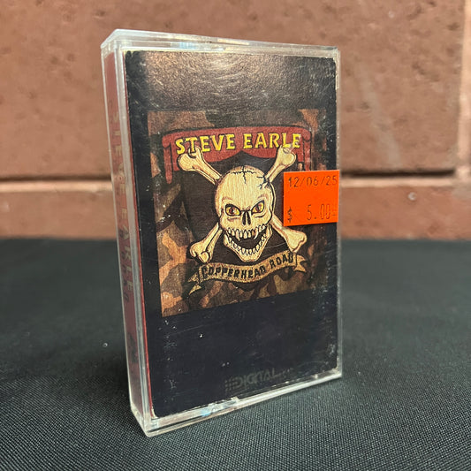 Used Cassette: Steve Earle "Copperhead Road" Tape