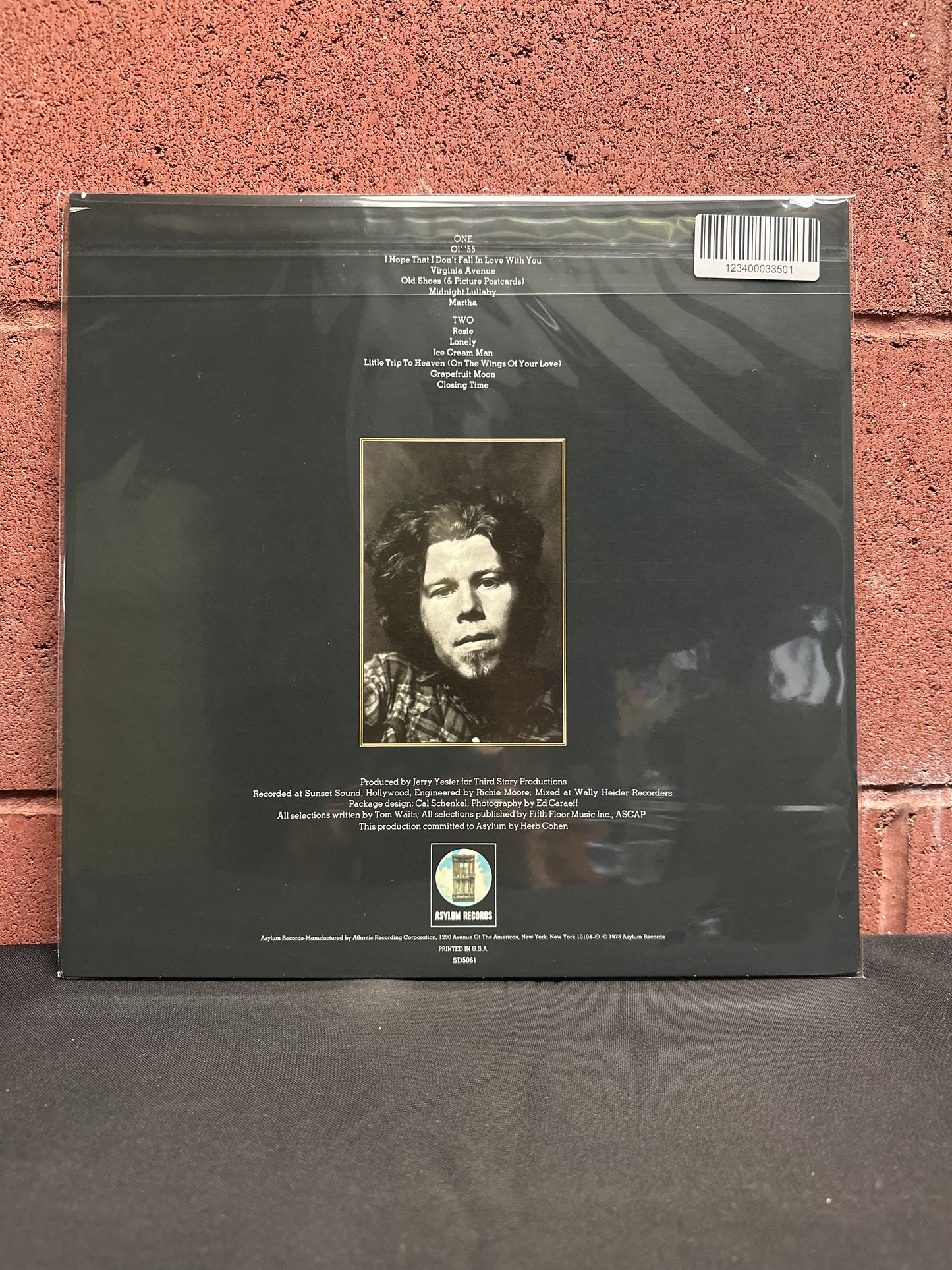 Used Vinyl:  Tom Waits ”Closing Time” LP (180 gram)