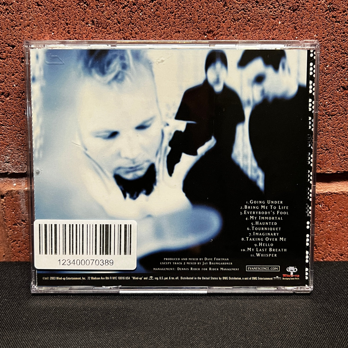 Used CD: Evanescence "Fallen" CD