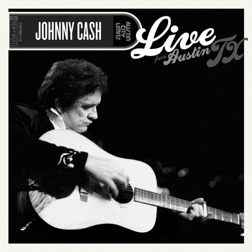 Johnny Cash "Live From Austin, TX" LP (Green/Black Marble Vinyl)