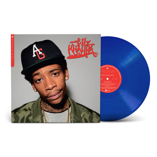 Wiz Khalifa "Now Playing" LP (Blue Vinyl)