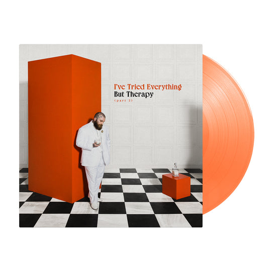 PRE-ORDER: Teddy Swims "I've Tried Everything But Therapy (Part 2)" LP (Tangerine Vinyl)