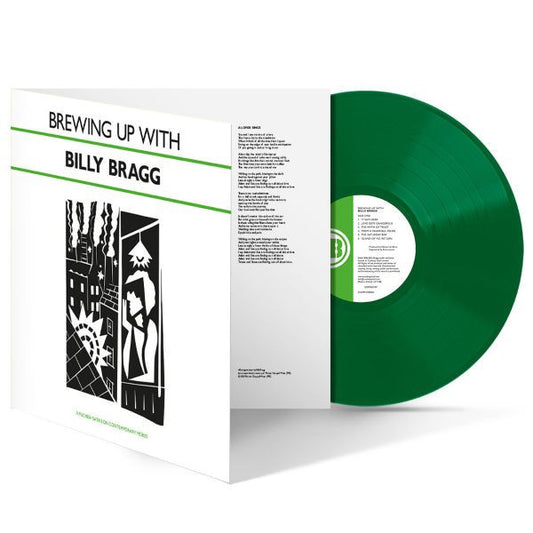 PRE-ORDER: Billy Bragg "Brewing Up With Billy Bragg" LP (Solid Dark Green Vinyl)