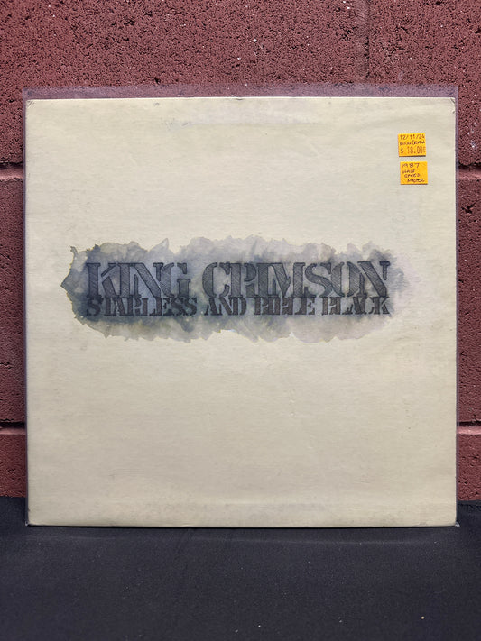 Used Vinyl:  King Crimson ”Starless And Bible Black” LP