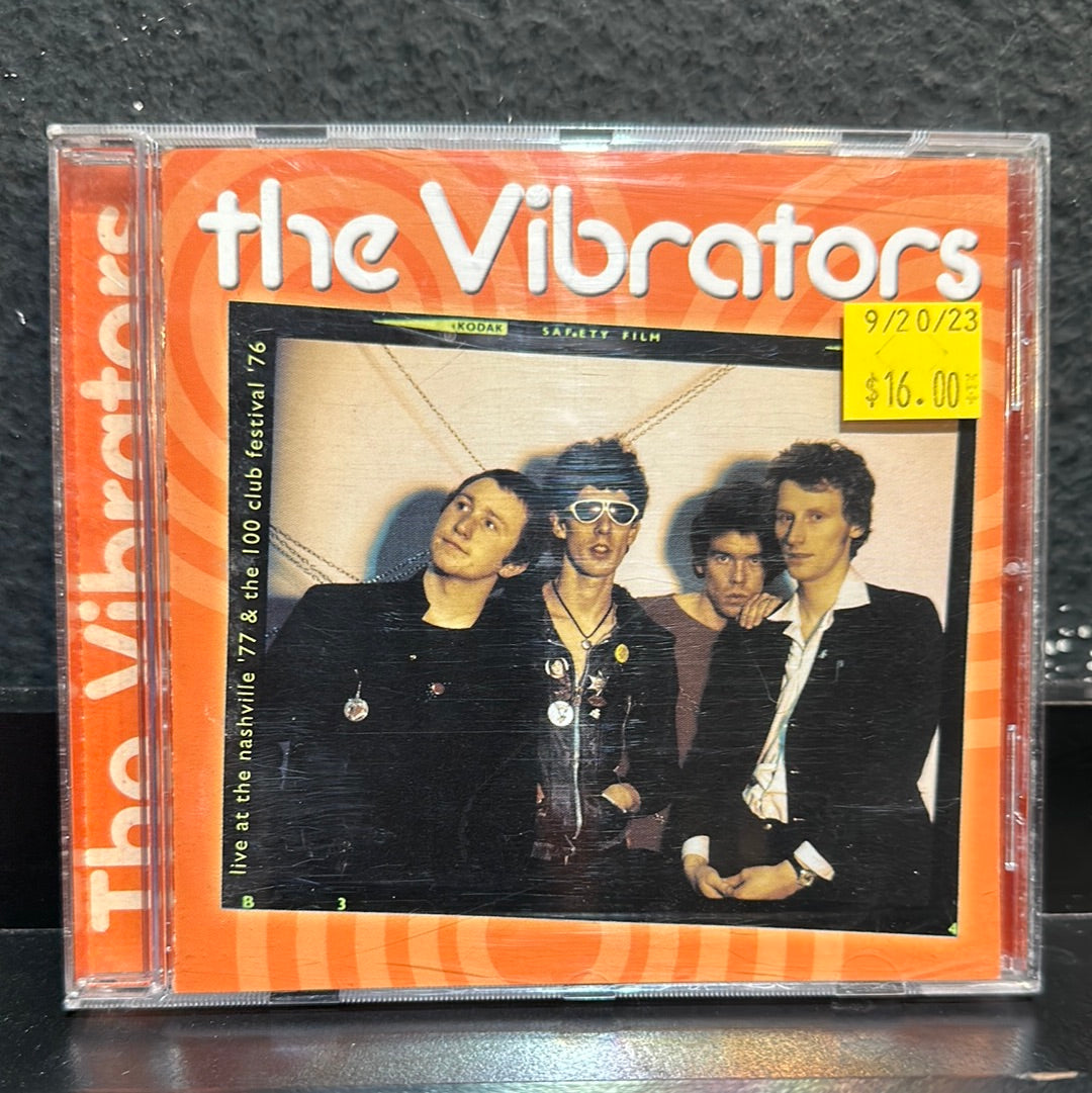 USED CD: The Vibrators "Live At The Nashville '77 &The 100 Club Festival '76" CD