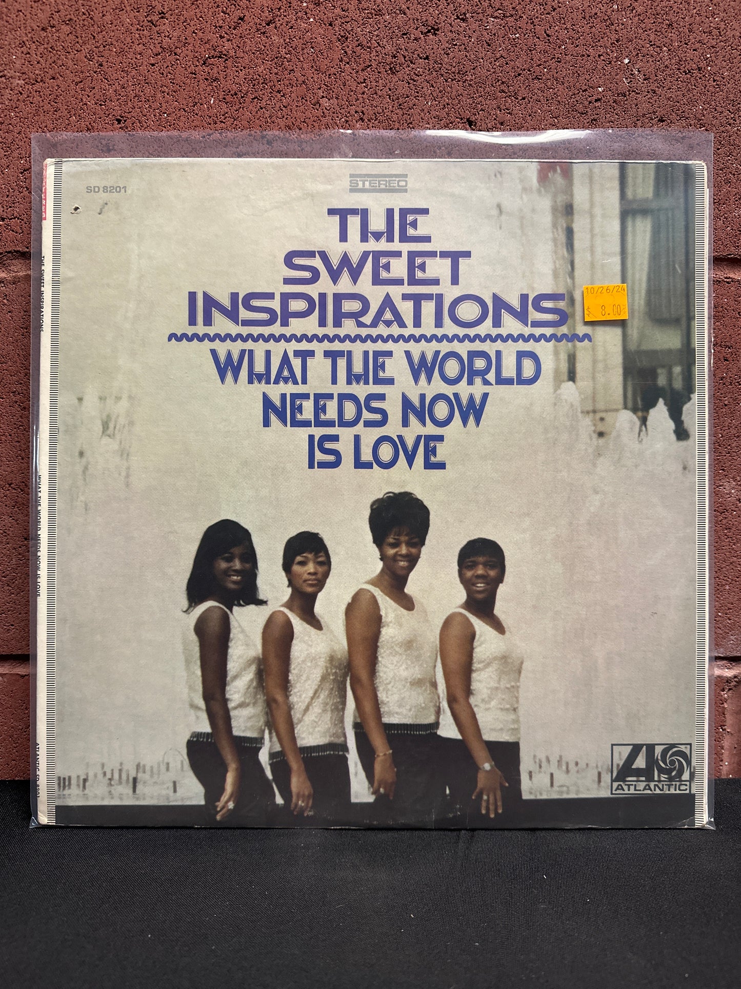 Used Vinyl:  The Sweet Inspirations ”What The World Needs Now Is Love” LP