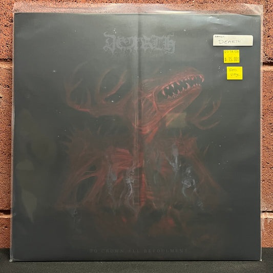 Used Vinyl: Dearth "To Crown All Befoulment" LP (Red vinyl)