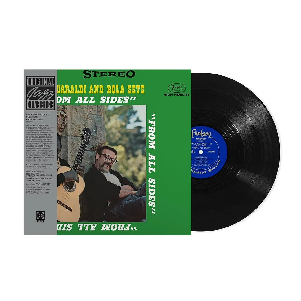 Vince Guaraldi/Bola Sete "From All Sides (Original Jazz Classics Series)" LP (180g Vinyl)