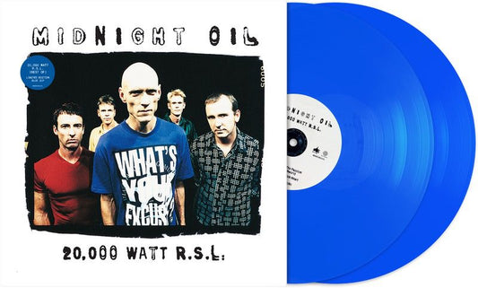 PRE-ORDER: Midnight Oil "20,000 Watt R.S.L. (Best Of)" 2xLP