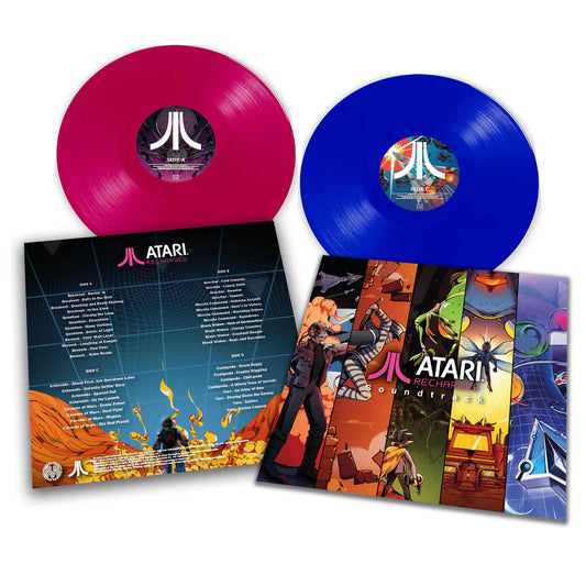 Megan McDuffee "ATARI Recharged" 2xLP (Opaque Pink & Blue Vinyls)
