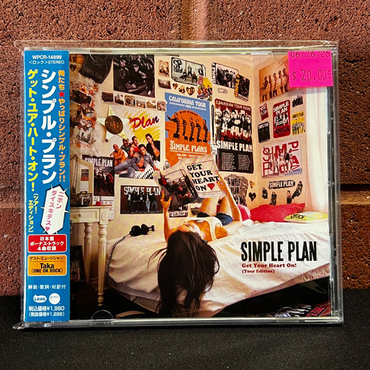 Used CD: Simple Plan "Get Your Hearts On! (Tour Edition)" CD (2013 Japanese Press w/ Bonus Tracks)
