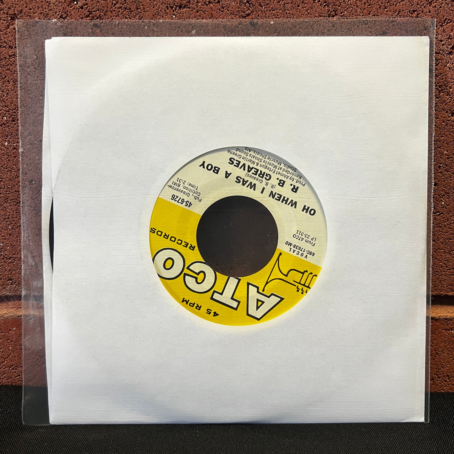 Used Vinyl: R.B. Greaves "Always Something There To Remind Me" 7"