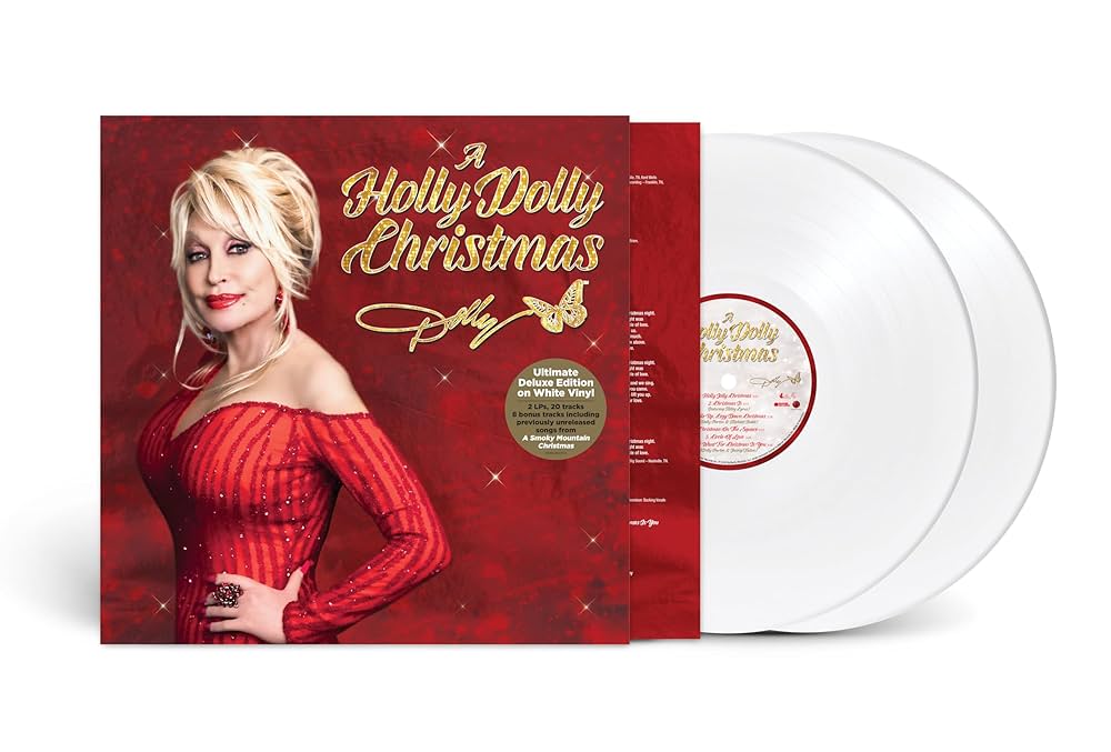 Dolly Parton "A Holly Dolly Christmas (Ultimate Deluxe Edition) 2xLP (White Vinyl)