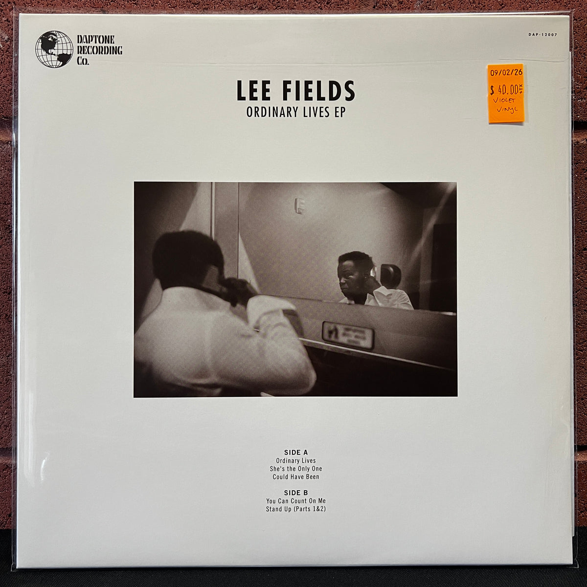 Used Vinyl: lee Fields "Ordinary Lives EP" 12" EP (Violet vinyl)