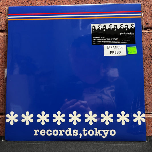 Used Vinyl: Pizzicato Five "Excerpts From "Happy End Of The World"" LP (Blue Sleeve 1997 Japanese Press)