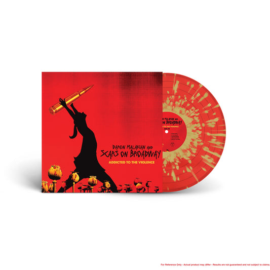 Daron Malakian and Scars On Broadway "Addicted to the Violence" LP (Indie Exclusive Ruby Red/Gold Splatter Vinyl)
