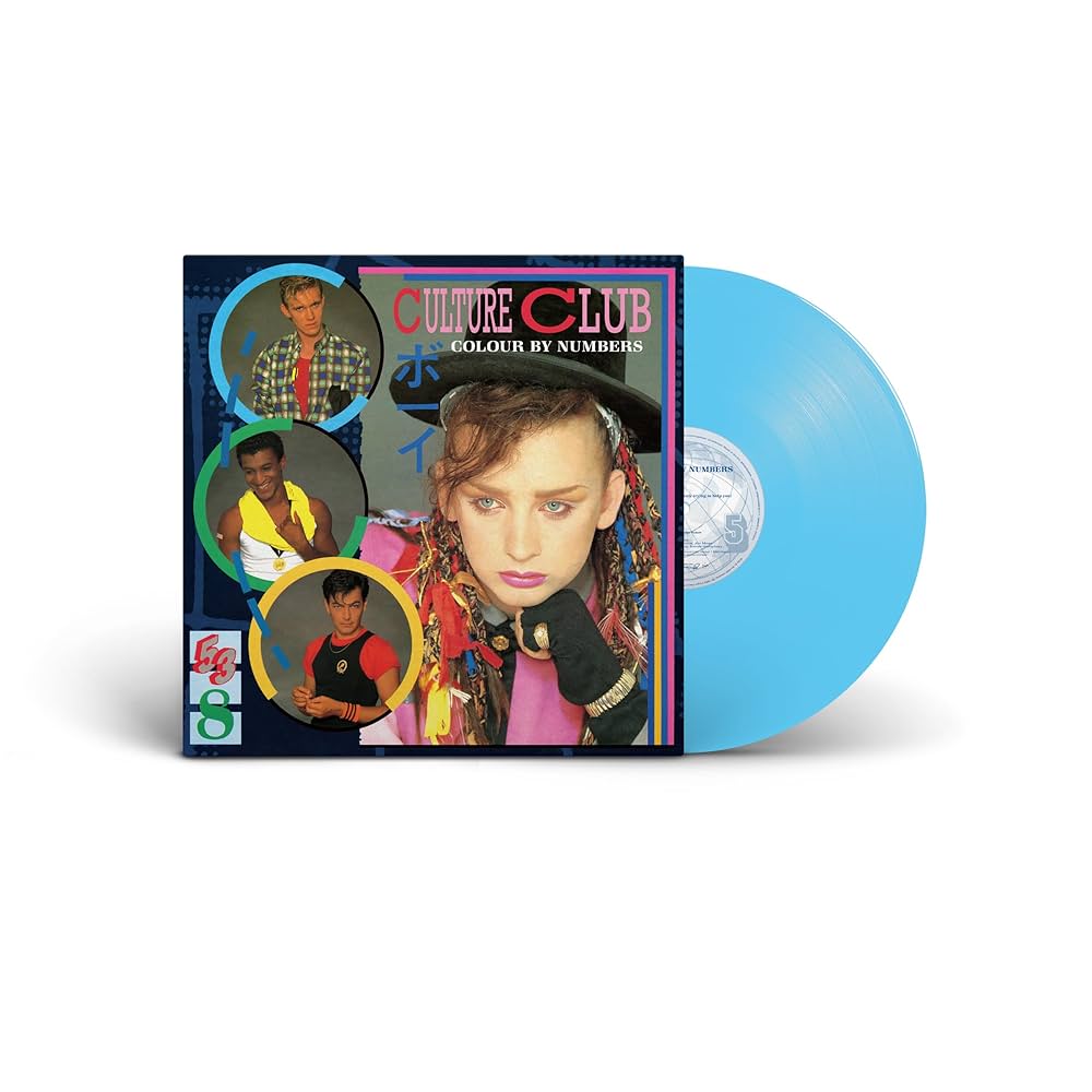 Culture Club "Colour By Numbers" LP (Light Blue Vinyl)