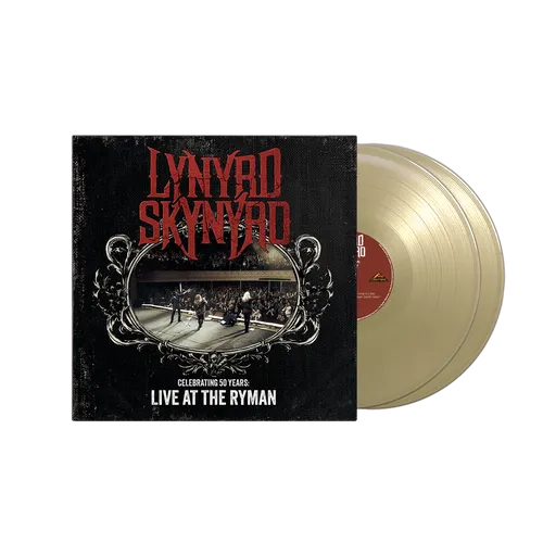 Lynyrd Skynyrd "Celebrating 50 Years - Live At The Ryman" 2xLP (Indie Exclusive Gold Vinyl)