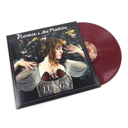 Florence and The Machine "Lungs (10th Anniversary Edition)" LP (Burgundy Vinyl)