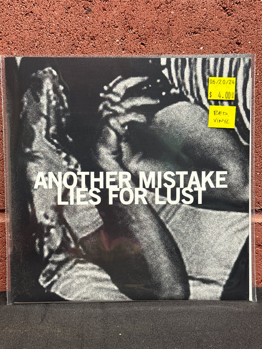 Used Vinyl:  Another Mistake ”Lies For Lust” 7" (Red vinyl)