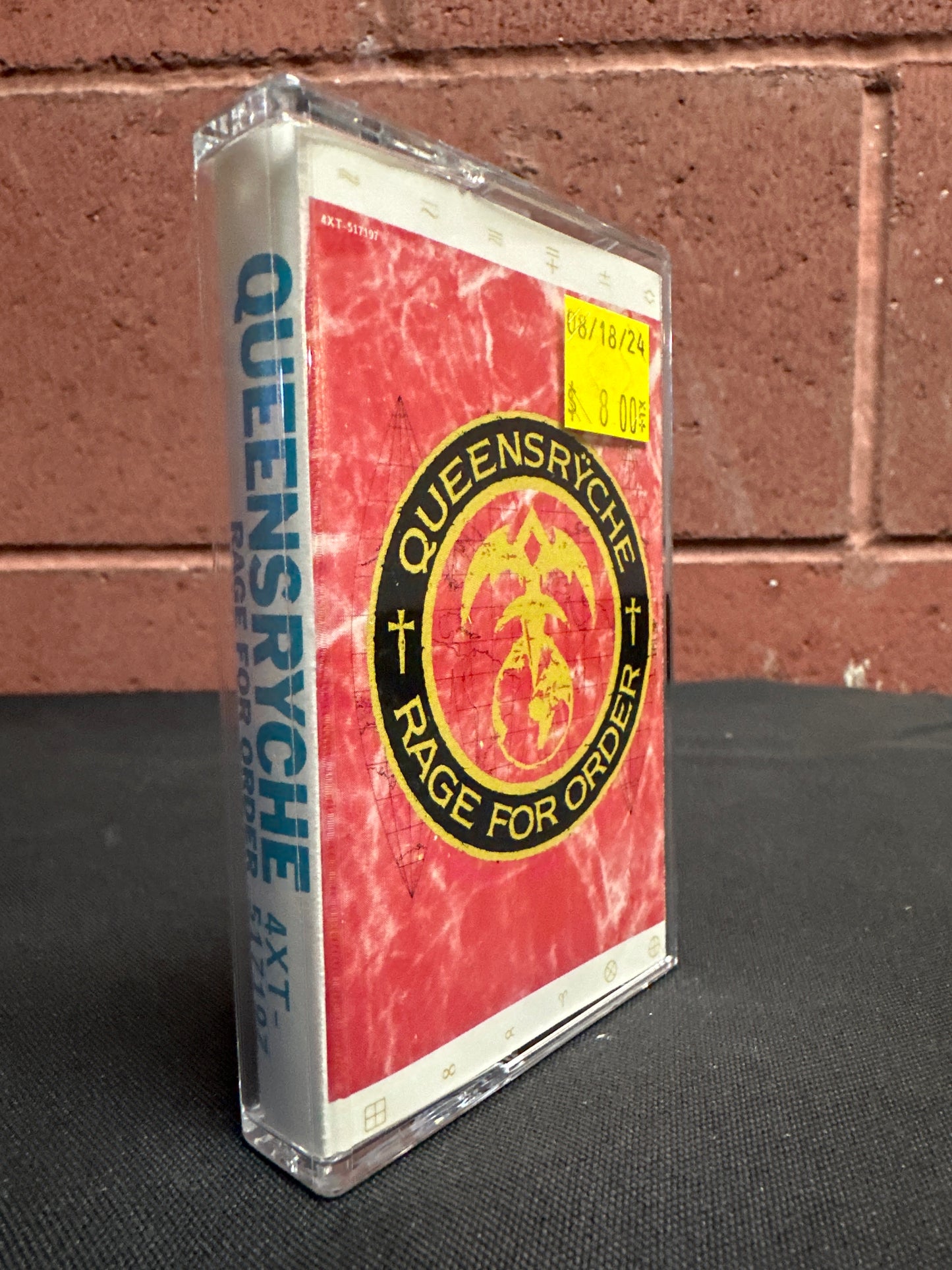 Used Cassette: Queensryche "Rage For Order" Tape