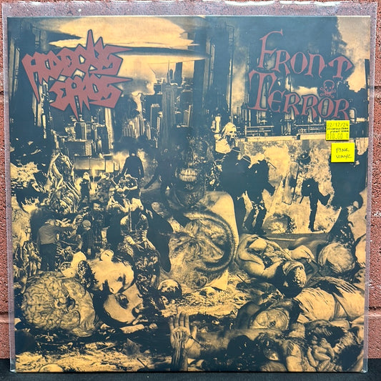 Used Vinyl:  Hideous Chaos / Front Terror ”Split LP” LP (Pink vinyl)