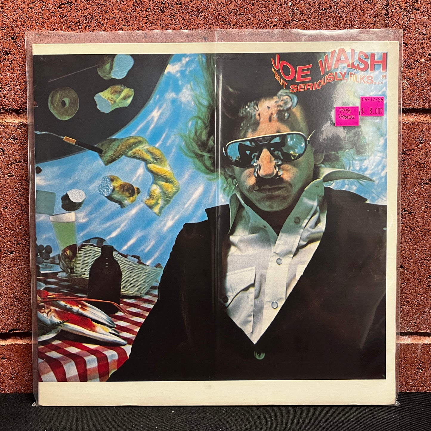 Used Vinyl: Joe Walsh "But Seriously, Folks..." LP (1978 Press)