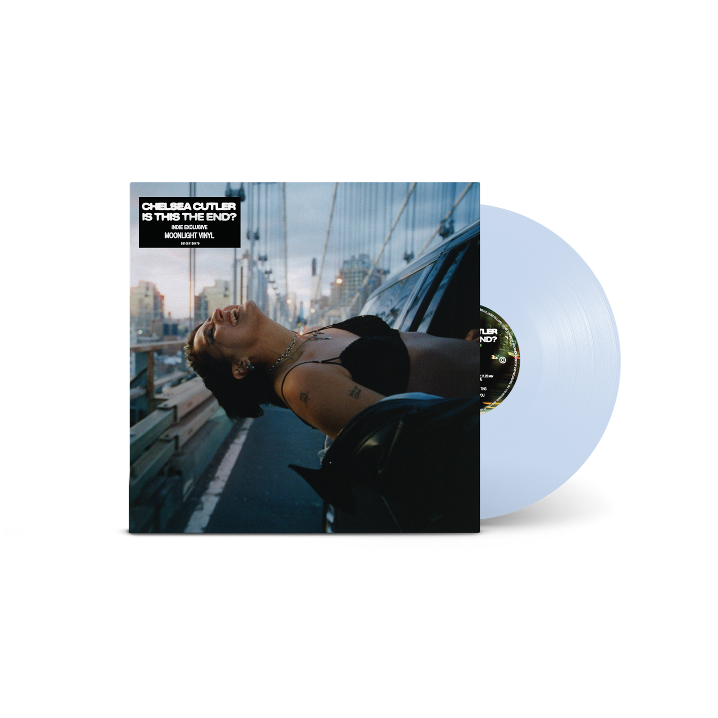 PRE-ORDER: Chelsea Cutler "IS THIS THE END?" LP (Indie Exclusive "Moonlight" Color Vinyl)