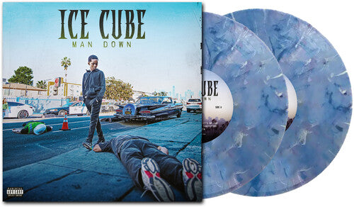 Ice Cube "Man Down (Limited Deluxe Edition)" 2xLP (Import, Blue/White Marble Vinyl)