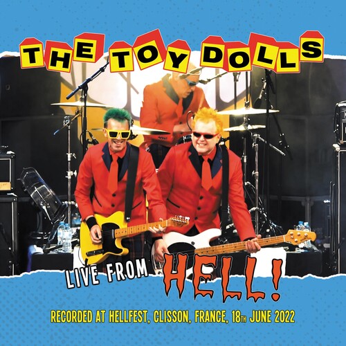 PRE-ORDER: The Toy Dolls "Live From Hell" LP