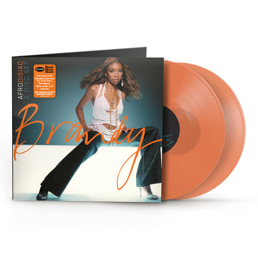Brandy "Afrodisiac" 2xLP (Orange Vinyl)