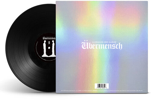DAMAGED: G-DRAGON "Ubermensch" LP (Hand Numbered, Die-Cut Mirrorboard Sleeve)
