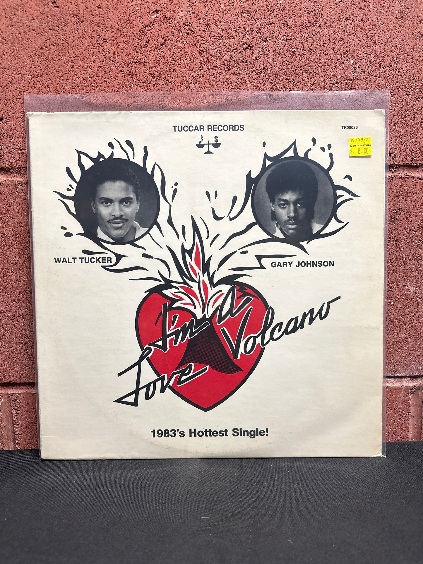 Used Vinyl:  Gary Johnson, Walt Tucker / Gary Johnson ”I'm A Love Volcano” 12"