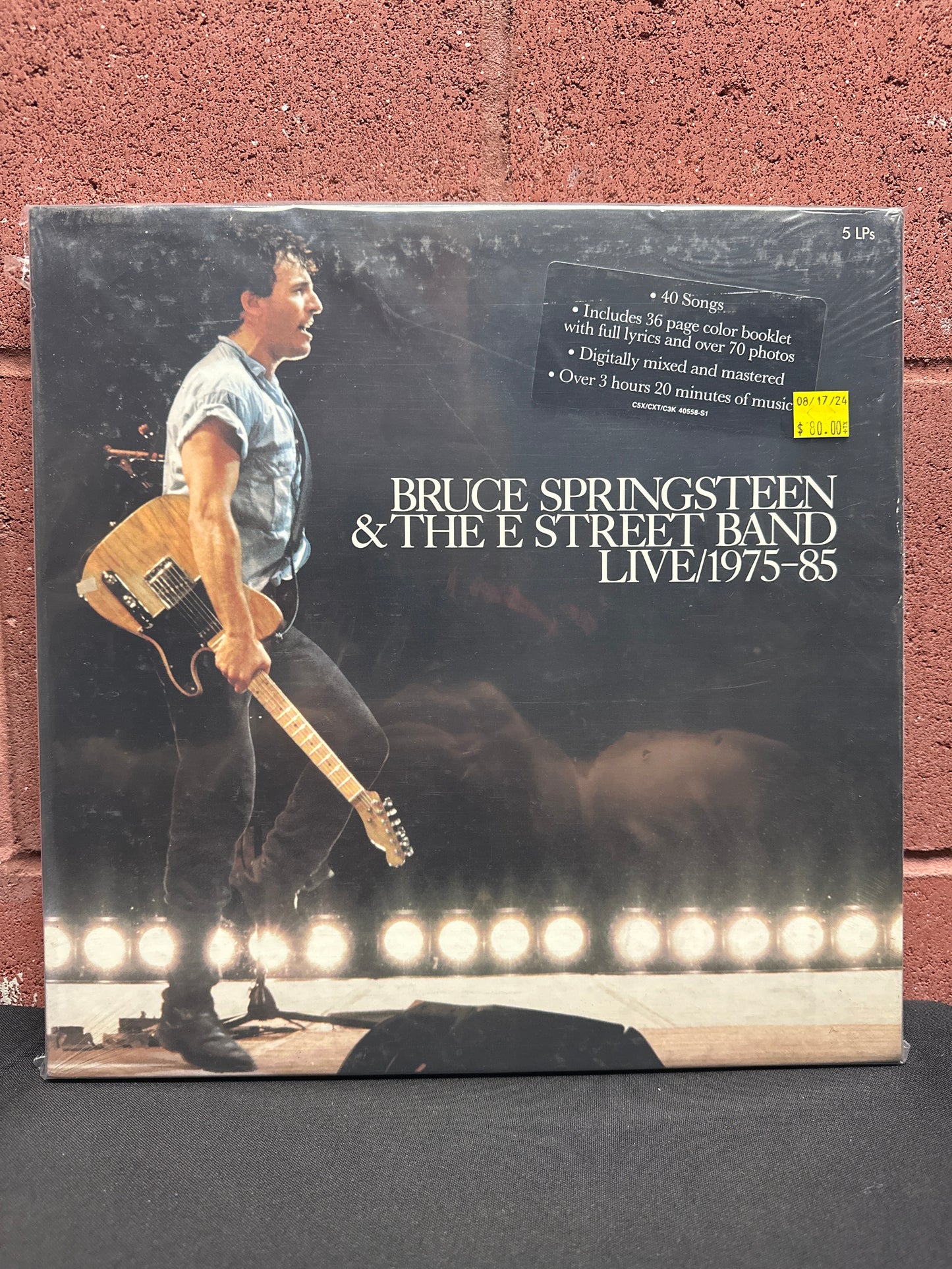 USED VINYL: Bruce Springsteen & The E Street Band “Live/1975/1985” 5LP Box Set