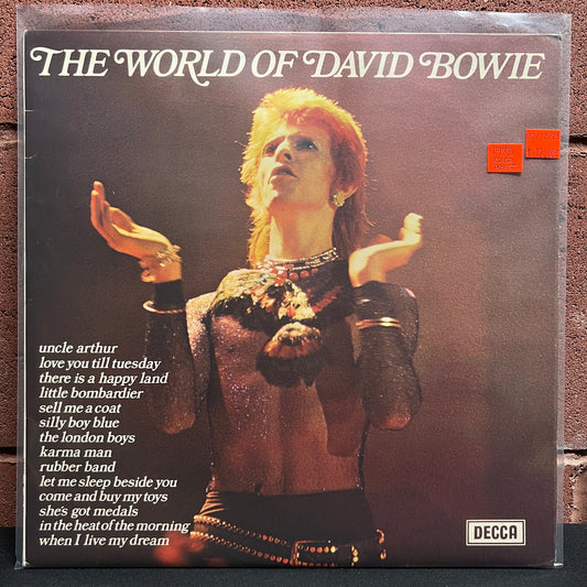 Used Vinyl: David Bowie "The World Of David Bowie" LP (1973 Euro Press)