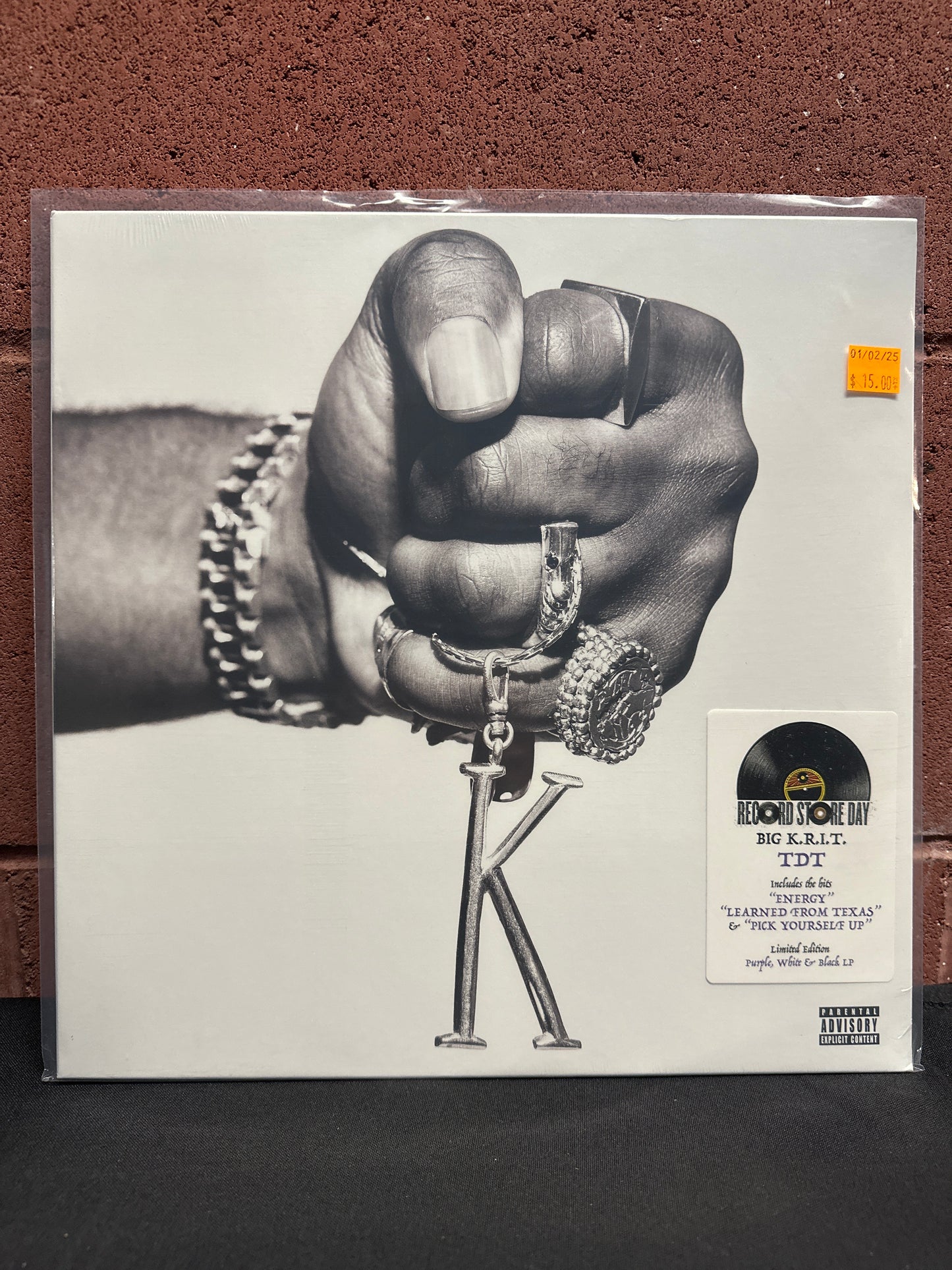 Used Vinyl: Big K.R.I.T. "TDT" LP (Purple, White & Black Vinyl)