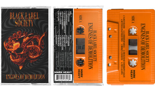 PRE-ORDER: Black Label Society "Engines of Demolition" Cassette (Orange Shell)