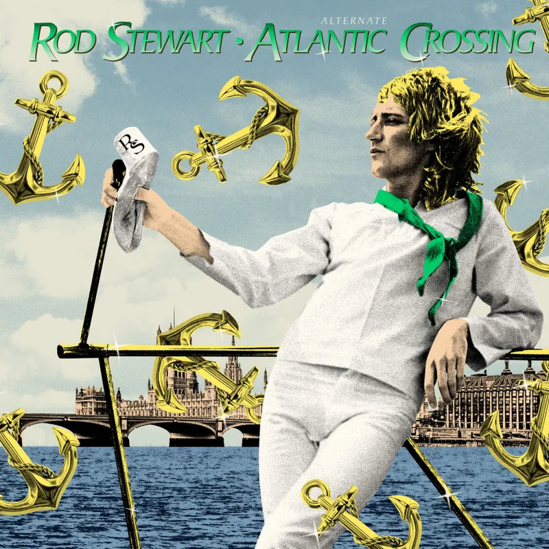 Rod Stewart "Alternate Atlantic Crossing" LP ("Tidal Wave" Color Vinyl) (RSD 2026)