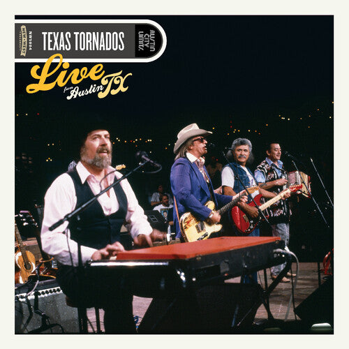 PRE-ORDER: Texas Tornados "Live From Austin, TX" 2xLP (Indie Exclusive Red/White/Blue Splatter Vinyl)