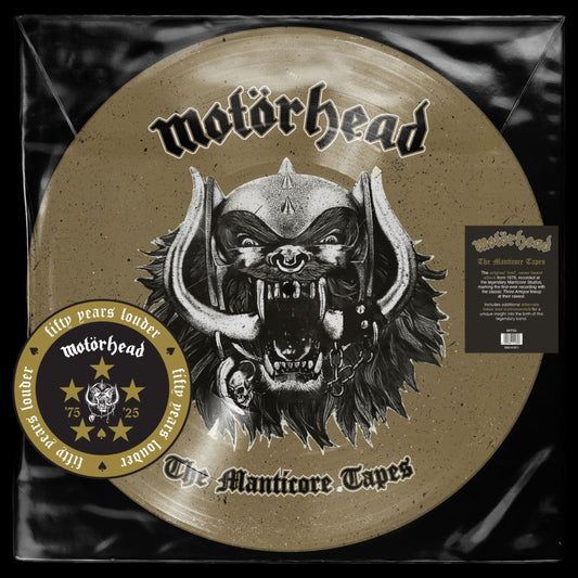 Motorhead "The Manticore Tapes" LP (Picture Disc)