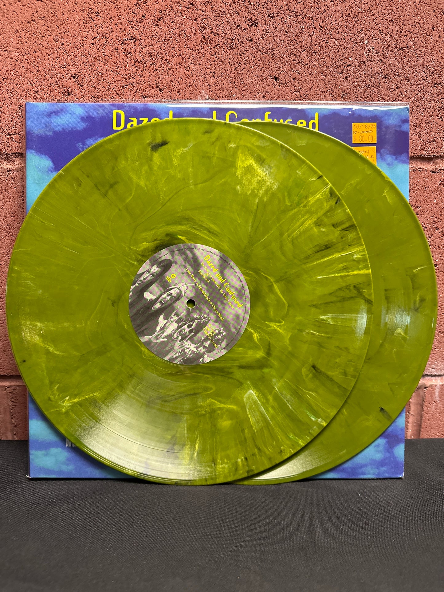 Used Vinyl:  Various ”Dazed And Confused (Music From The Motion Picture)” 2xLP (Green Marbled Vinyl)