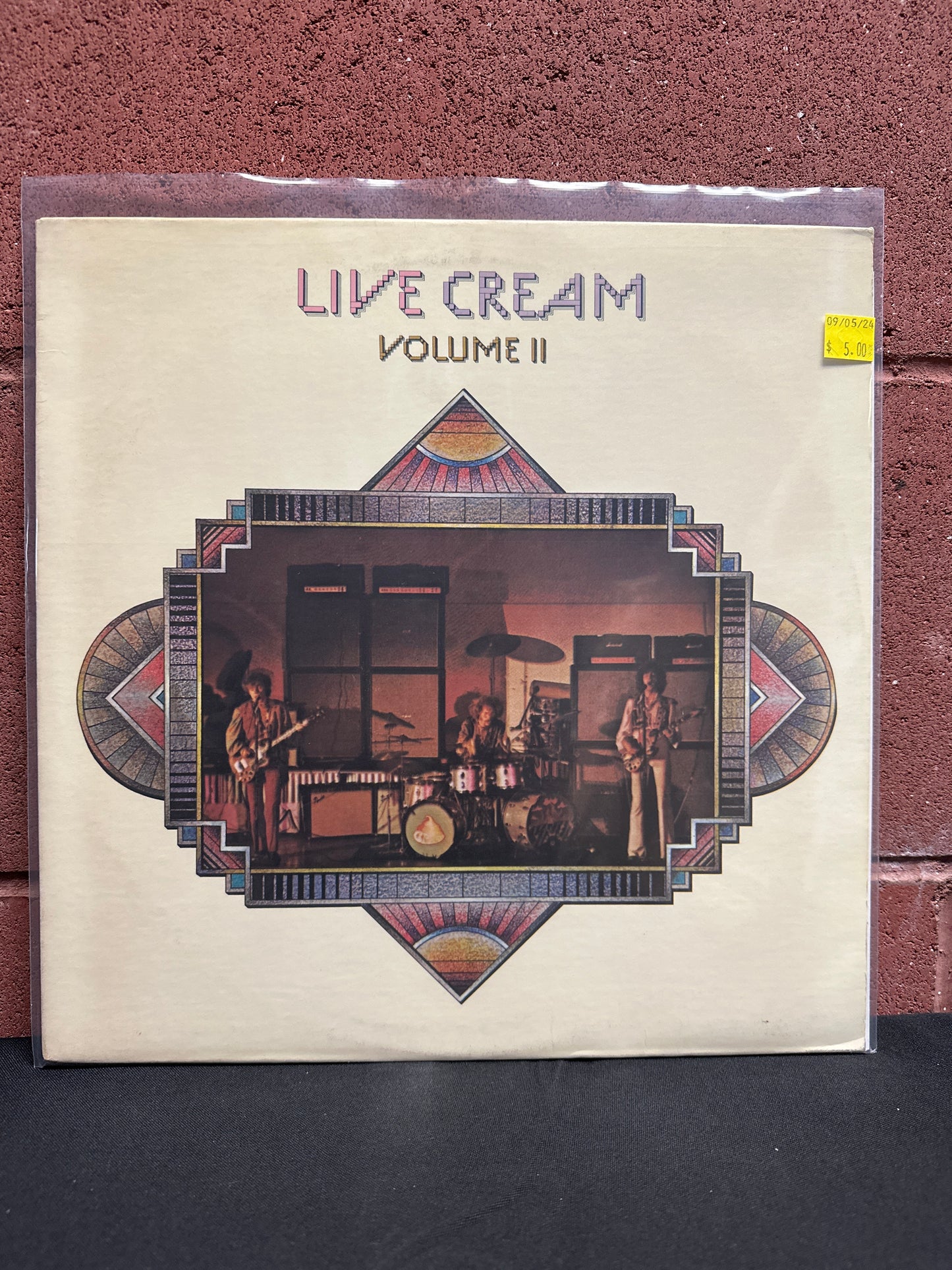 Used Vinyl:  Cream ”Live Cream Volume II” LP